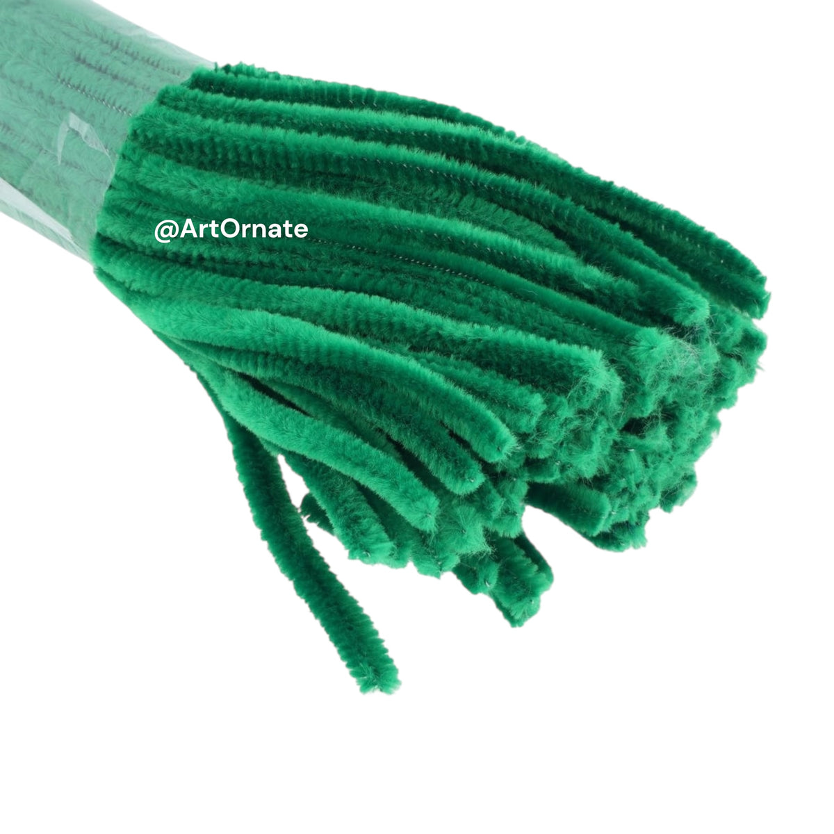 Soft fuzzy 6mm pipe cleaners for handmade art and school use in Rajkot