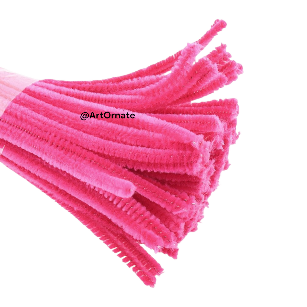 Colourful 6mm craft pipe cleaners for DIY art and craft projects in Ahmedabad, Gujarat