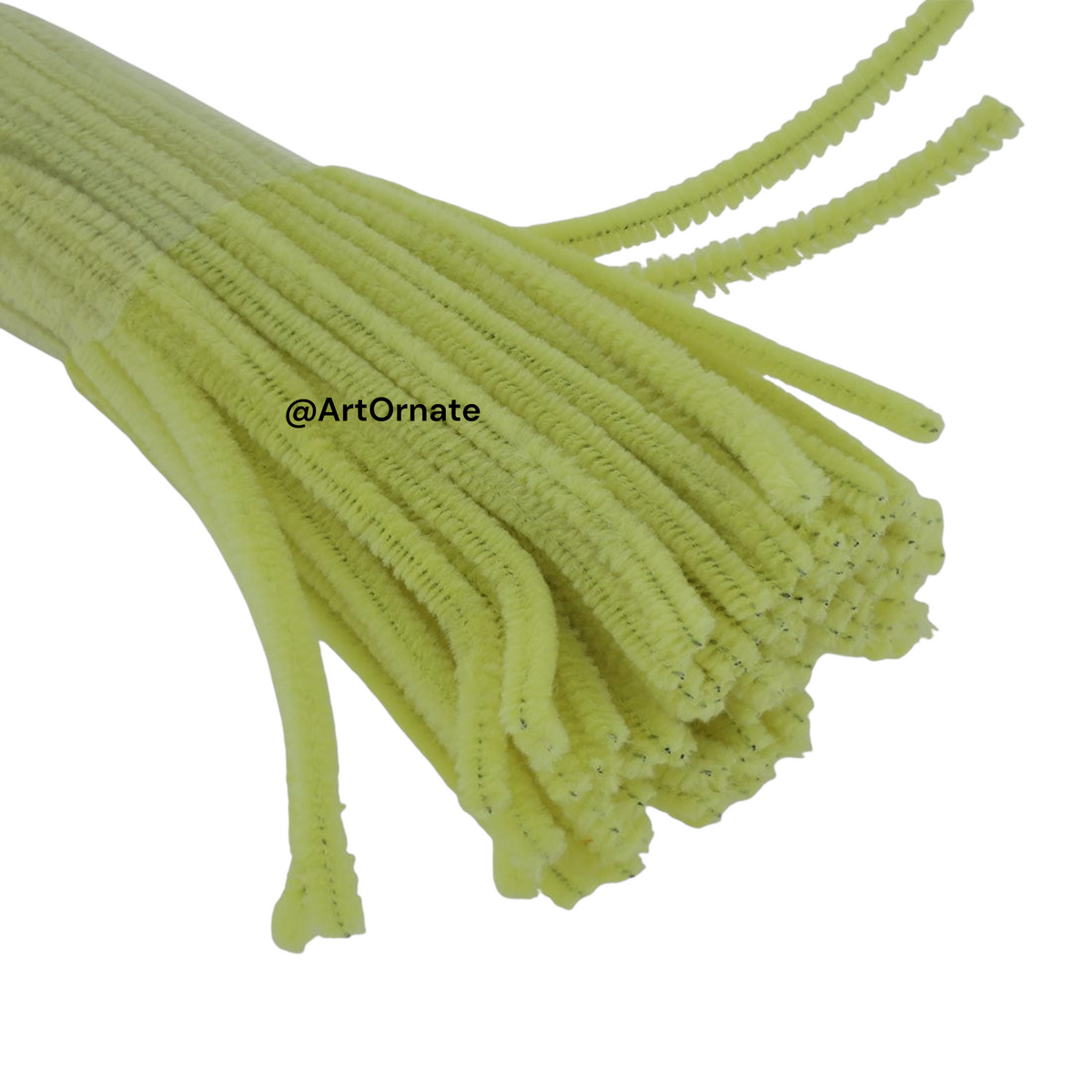 Premium fuzzy 6mm craft pipe cleaners for creative art projects in Delhi NCR