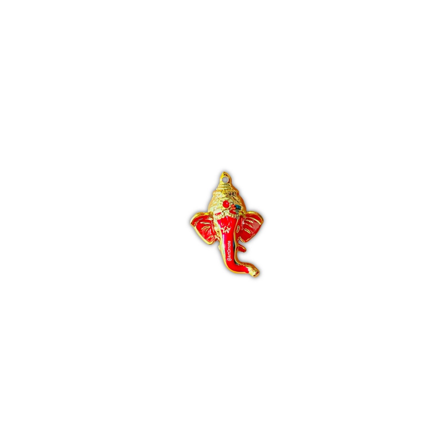 3D Red Ganeshji