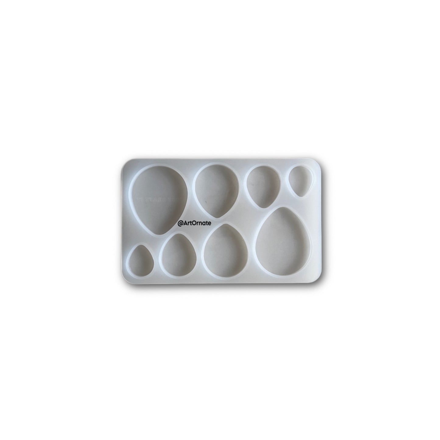 8 Cavity Drop Silicone Mould