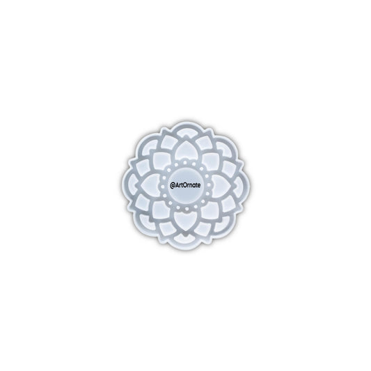 Mandala Tea Light Candle Holder Silicone Mould
