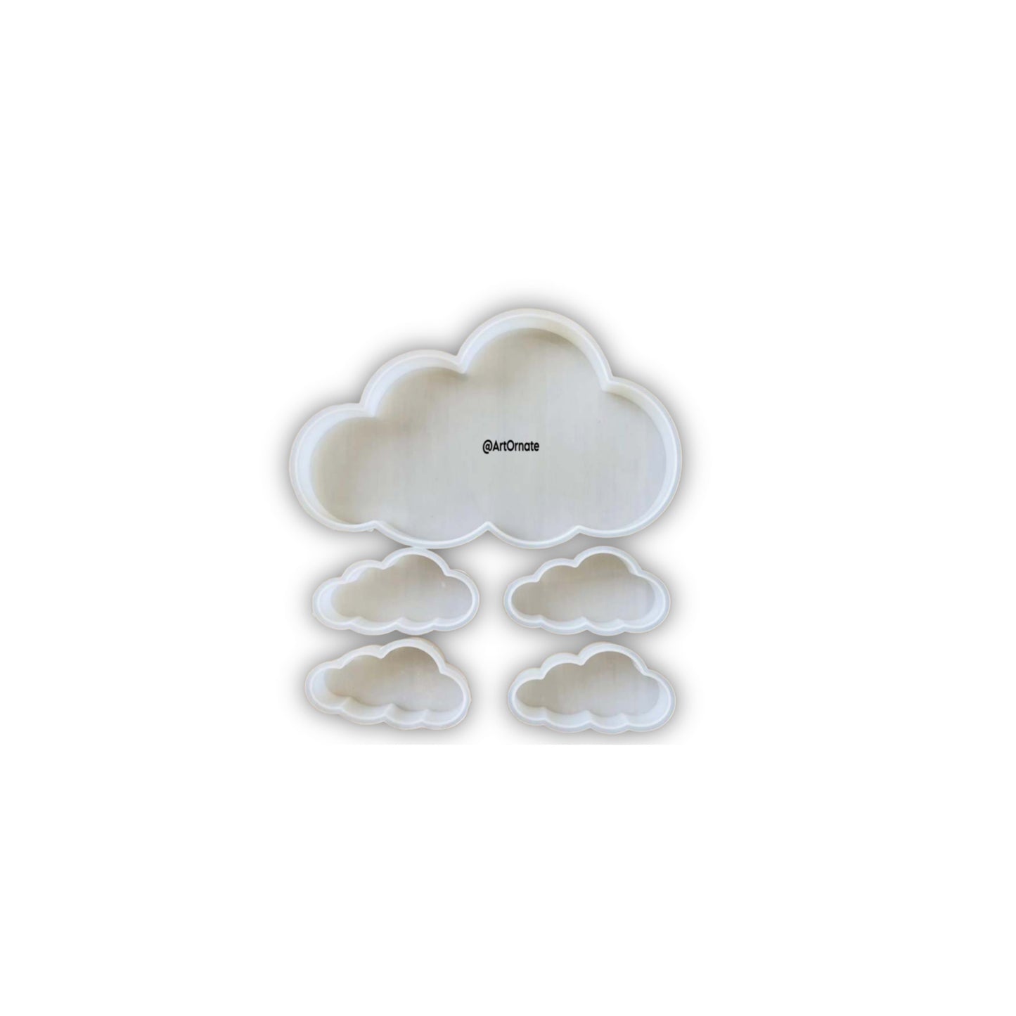 5 in 1 Cloud Silicone Mould